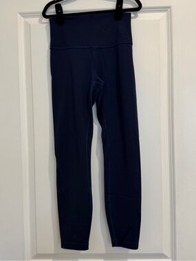 SIZE 4 | lululemon athletica Navy High-Waist Leggings